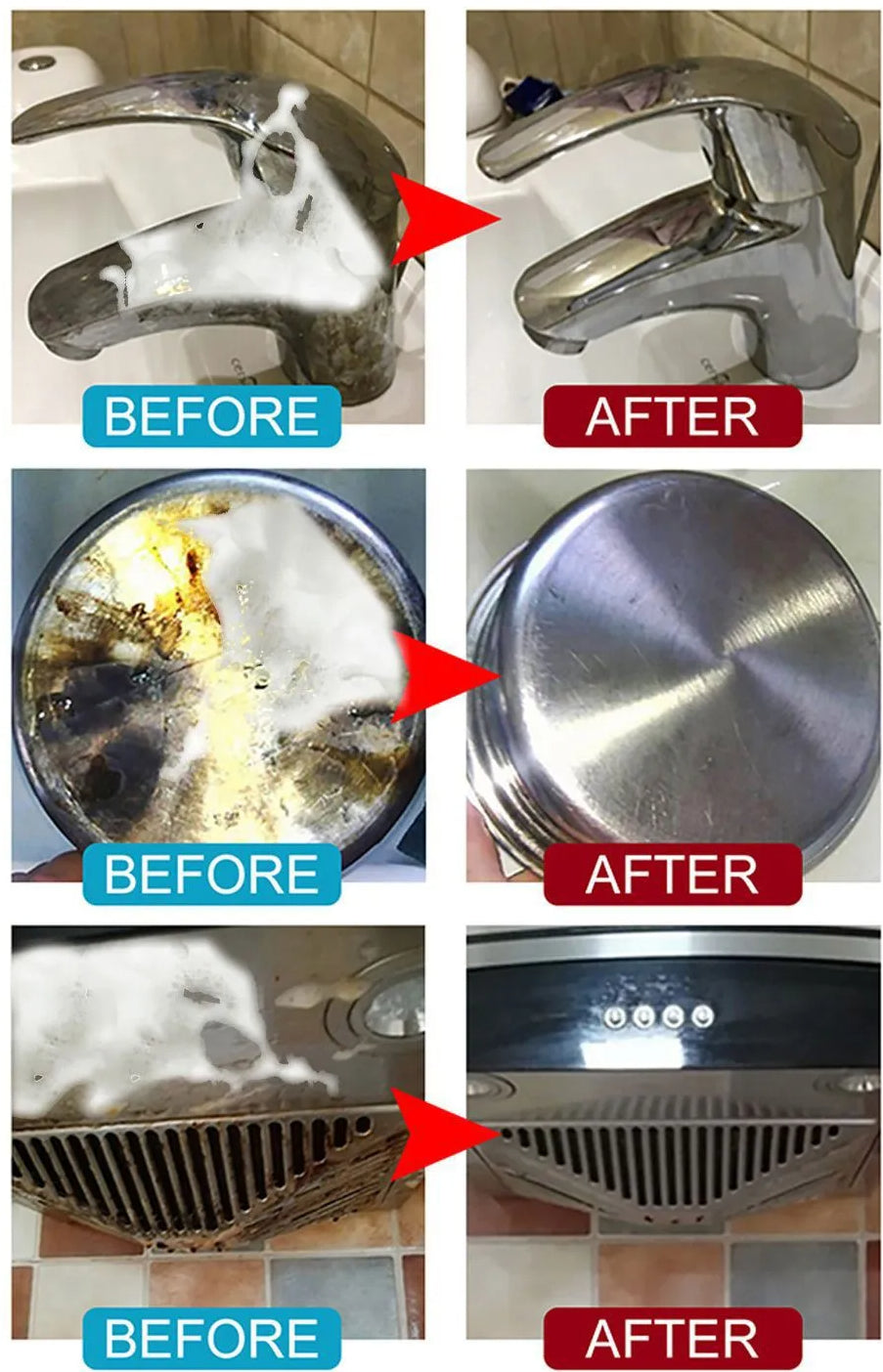 Kitchen Bubble Grease Cleaner
