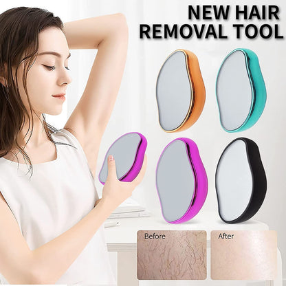 Crystal Hair Eraser – Painless Hair Remover Painless Hair Remover Rechargeable Precision Trimmer Smooth Skin Without Pain