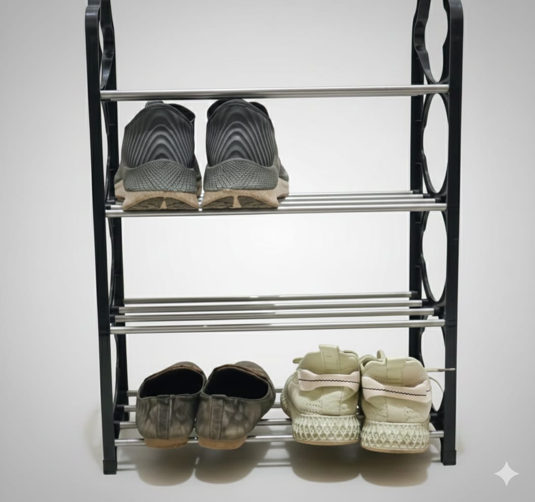4 Layer Multipurpose Metal Shelf Rack