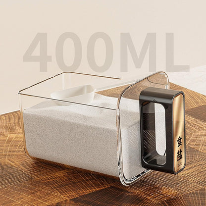 Wall Mounted Seasoning Box – Transparent Spice Storage Container & Space Saving Kitchen Organizer