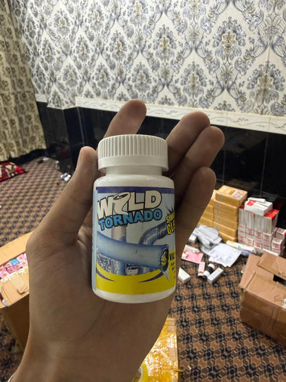 Wild Tornado Sink & Drain Cleaner Powder – Powerful Clog Remover for Kitchen, Bathroom & Pipe Cleaning
