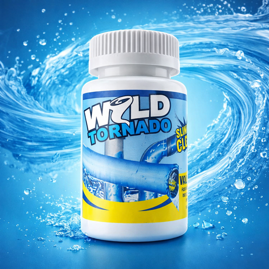 Wild Tornado Sink & Drain Cleaner Powder – Powerful Clog Remover for Kitchen, Bathroom & Pipe Cleaning