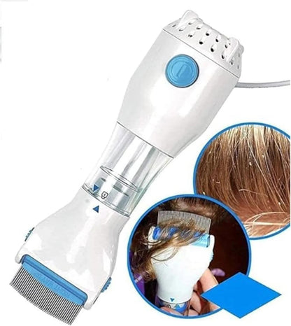 Professional Anti Lice Metal Comb with 4 Filters | Stainless Steel Fine Tooth Head Lice & Nit Removal Comb