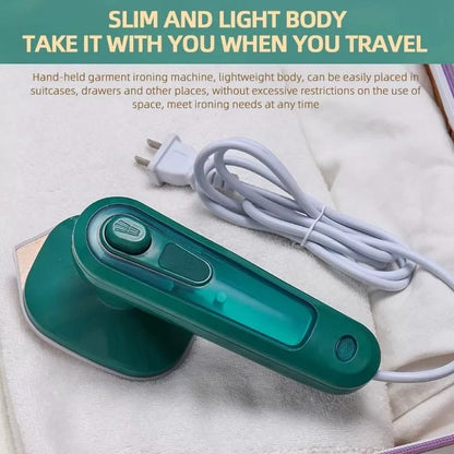 Portable Micro Steam Iron – Handheld Dry & Wet Garment Steamer for Travel & Home Clothes Care