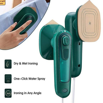 Portable Micro Steam Iron – Handheld Dry & Wet Garment Steamer for Travel & Home Clothes Care