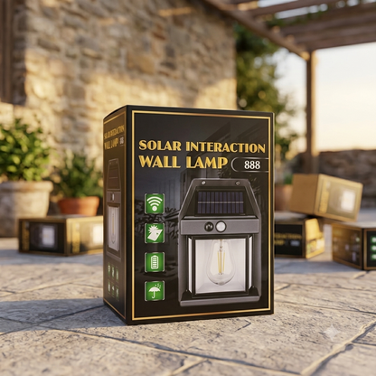 Solar Motion Sensor Wall Lamp – Waterproof Outdoor LED Solar Light for Garden, Patio & Home Security