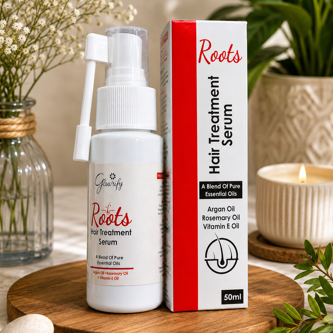 Glowrify Roots Hair Treatment Serum
