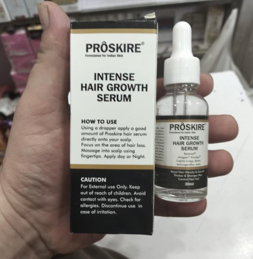 Proskire Intense Hair Growth Serum for Scalp & Hair Care